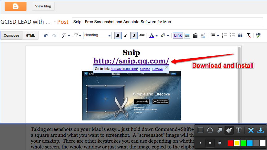 free snip it software for mac